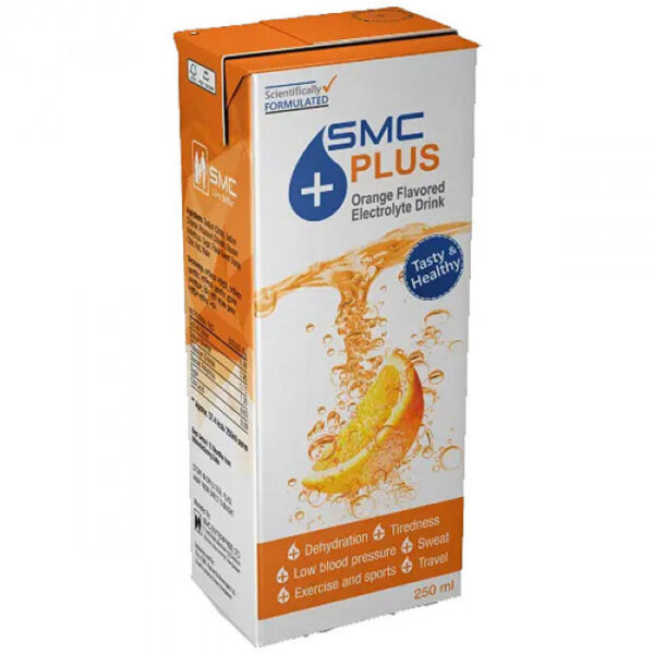 SMC Plus Orange Electrolyte Drink 250 ml