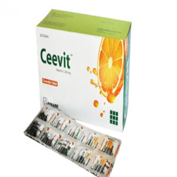 Ceevit 250 Sugar Free Chewable Tablet 1 Strip