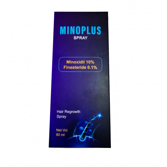 Minoplus 10%+0.1% Hair Regrowth Spray, 80ml