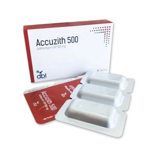 Accuzith 500 Tablet 1 Strip