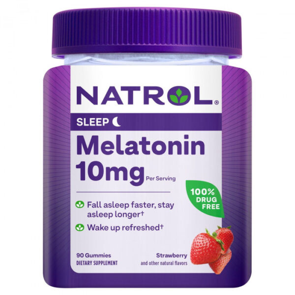 Natrol Melatonin 10mg, 90 Gummies | USA