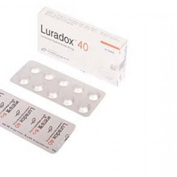 Luradox 40mg Tablet 1 Strip