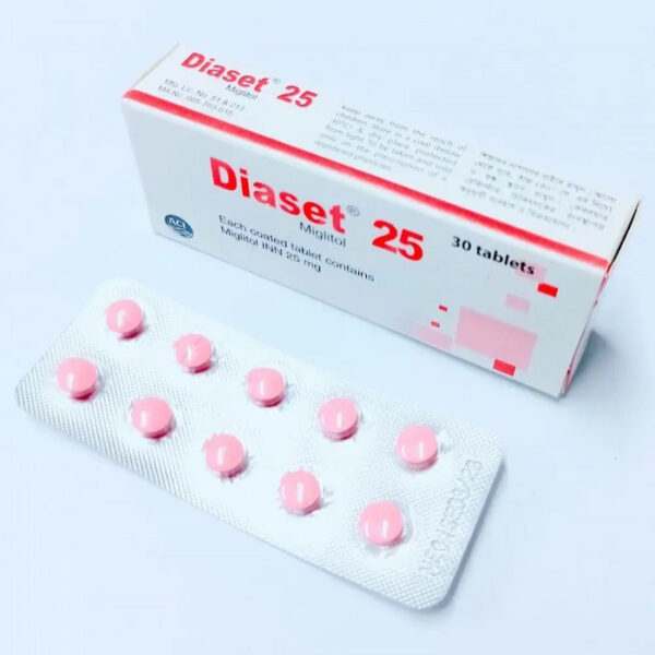Diaset 25mg 10pcs