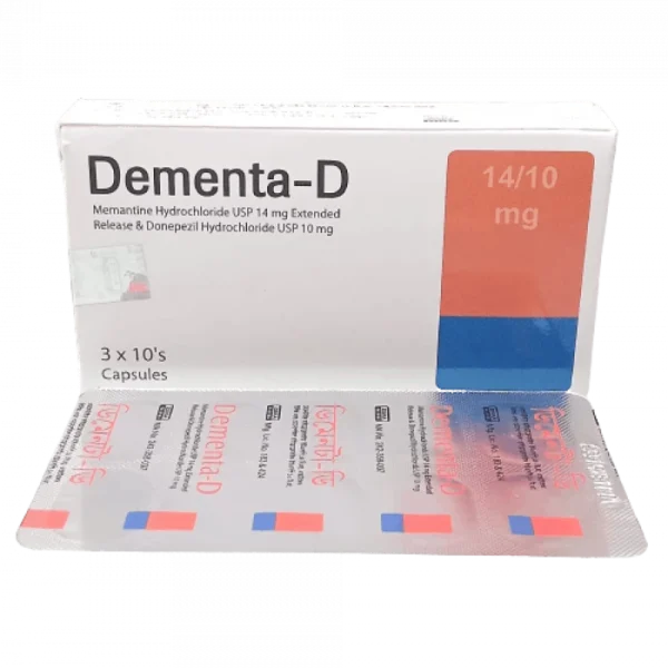 Dementa-D 14/10mg Capsule