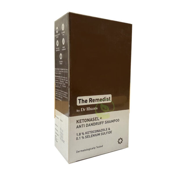 The Remedist by Dr Rhazes Ketonasel+Anti Dandruff Shampoo 100ml