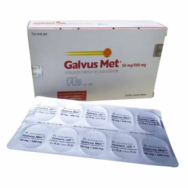 Galvus Met 50/500mg 10pcs