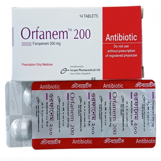 Orfanem 200 Tablet, 1 Strip