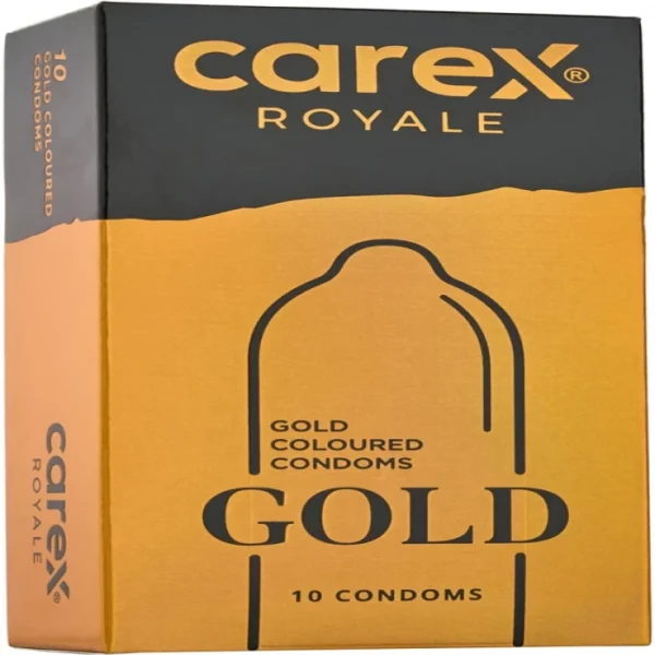 Carex Royal Gold Premium Condom-10pcs Box