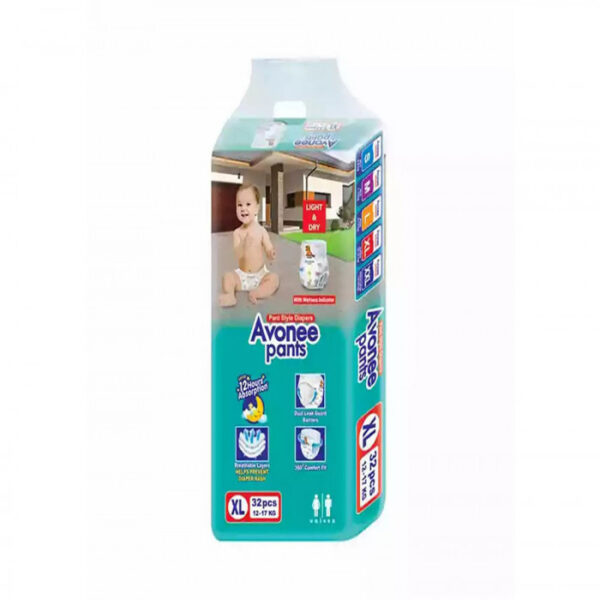 Avonee Junior 5 Baby Diaper Pants XL (12-17kg) 32pcs