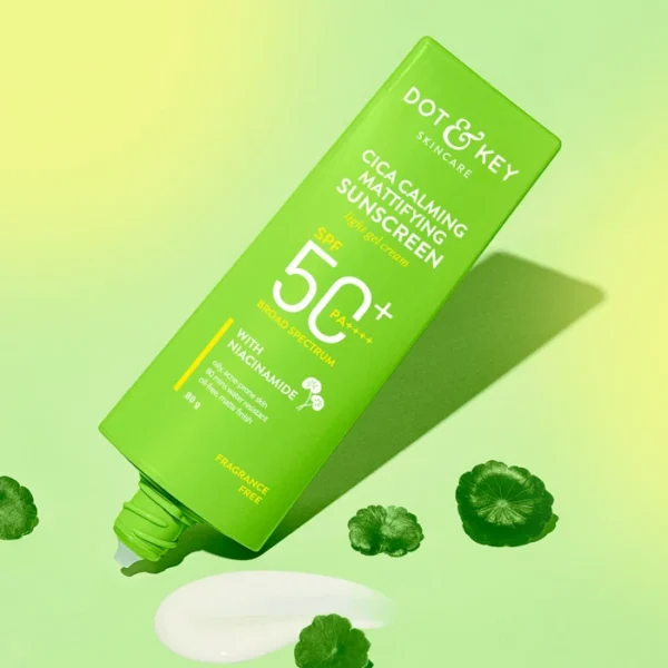 Dot & Key Cica Calming Mattifying Sunscreen SPF 50+, 80g