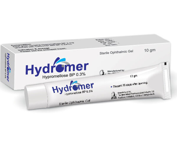 Hydromer 0.3% Hypromellose Eye Gel 10g Tube