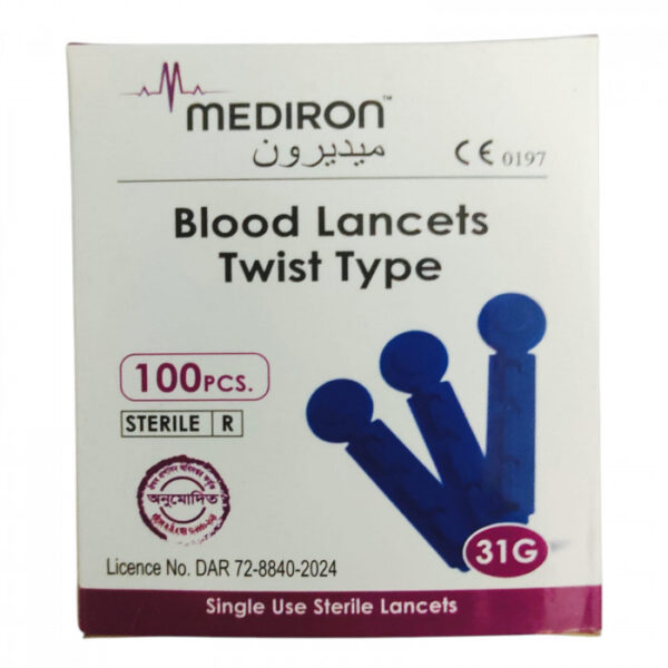 MEDIRON Sterile Blood Lancets