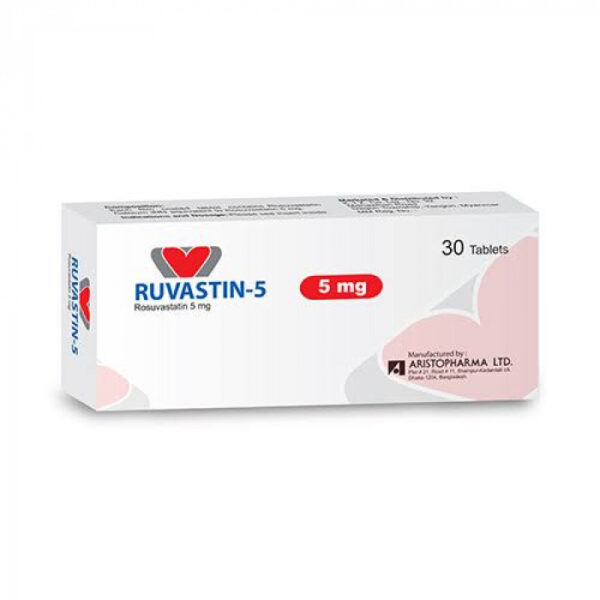 Ruvastin 5mg Tablet 10pcs