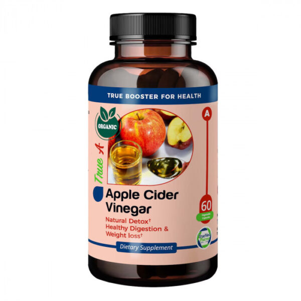Truemed Apple Cider Vinegar, 60 Capsules, USA
